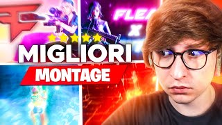 REACTION ai MIGLIORI MONTAGE DI SEMPRE! FORTNITE ITA