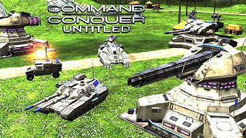 USA Super vs GLA (GENERALS UNTITLED MOD) C&C Generals Zero Hour