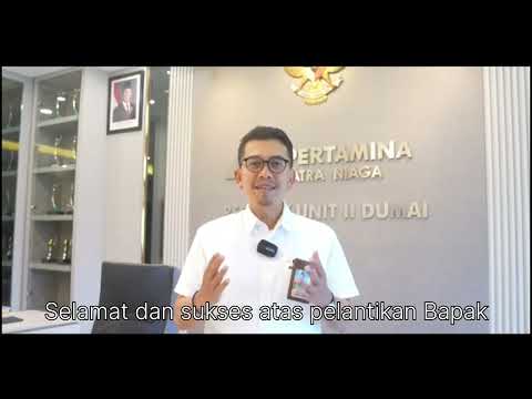 Ucapan Selamat dari GM RU 2 Dumai PERTAMINA Patra Niaga #STMIKKebumen