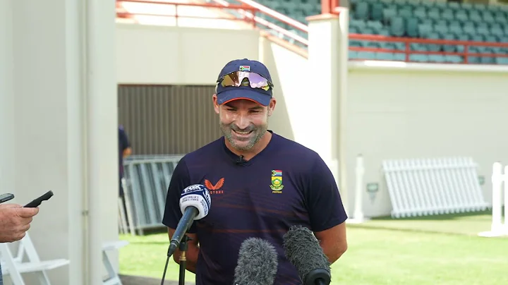 Dean ELGAR Ahead of the Australia Tour | Press Con...