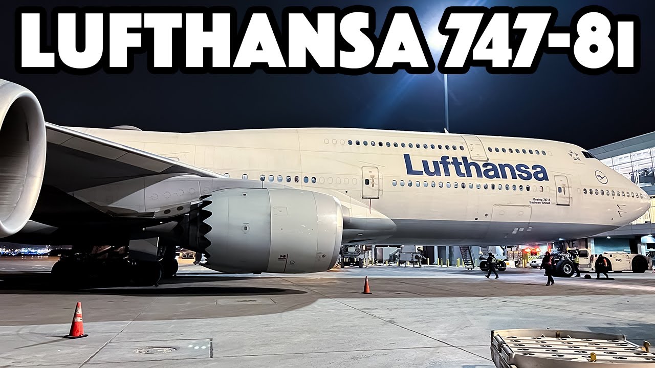 ユーリル RARE DIVERSION: Lufthansa Boeing 747-8i action in Montreal (YUL