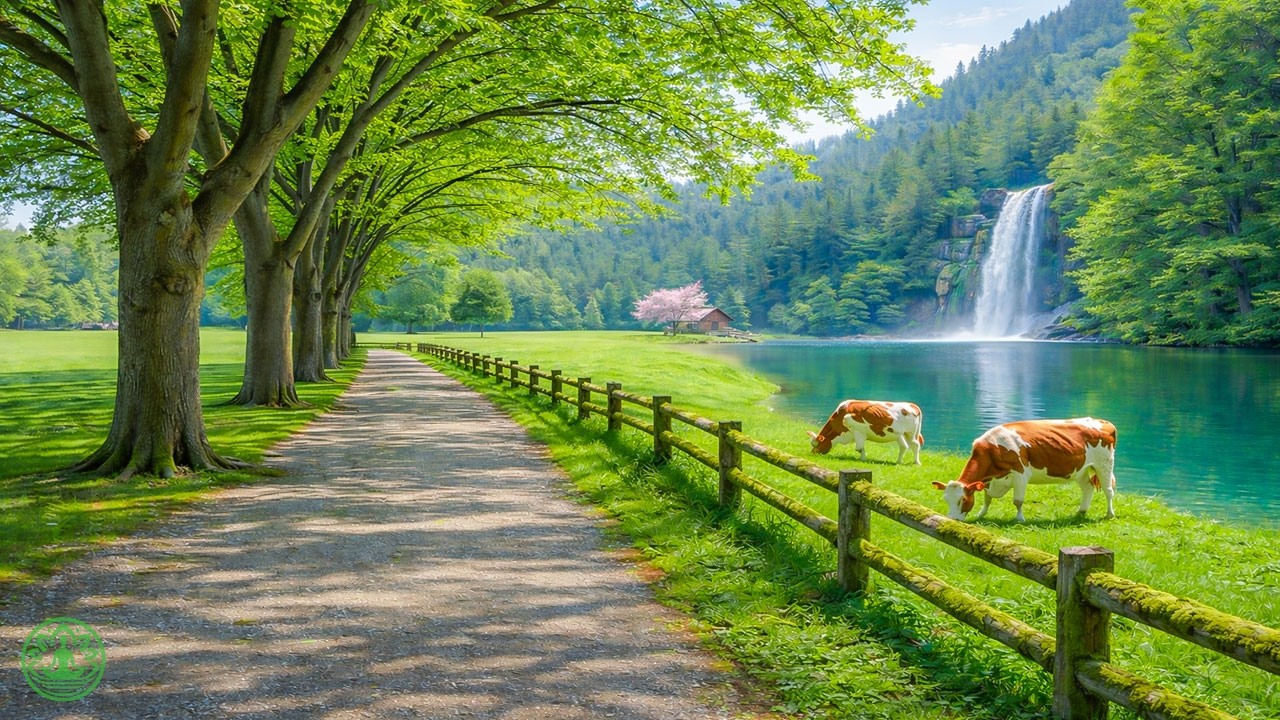 Восстановите свою нервную систему 🌿 Расслабляющая музыка и звуки природы для глубокого сна и снятия