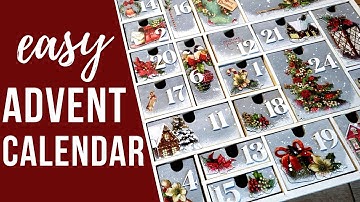 DIY advent calendar