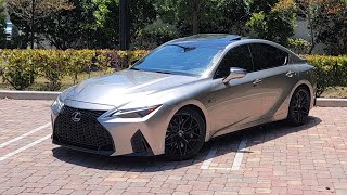 Pushing a Lexus IS 500 F Sport Performance To The Limits. POV drive and drift.