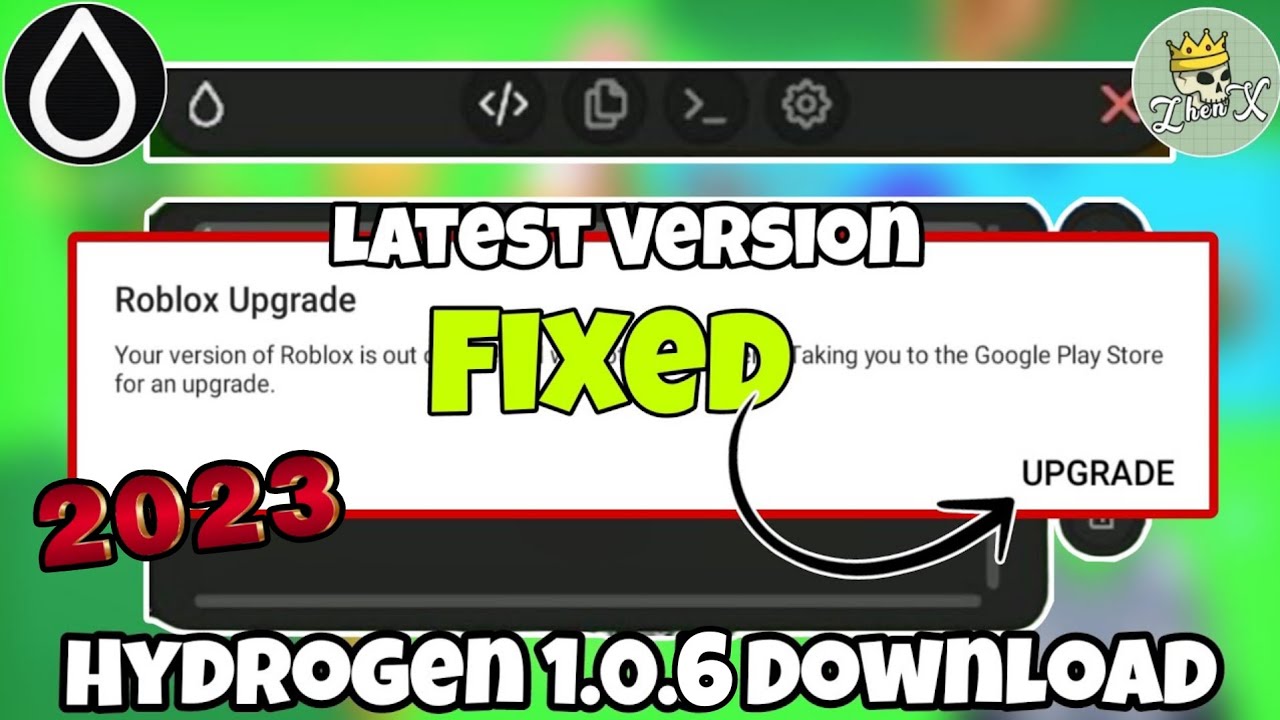 Hydrogen Executor Roblox APK 2023 latest 1.0.1-Alpha for Android