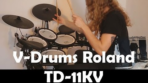 Drum solo on Roland TD-11KV - electronic drums drumming