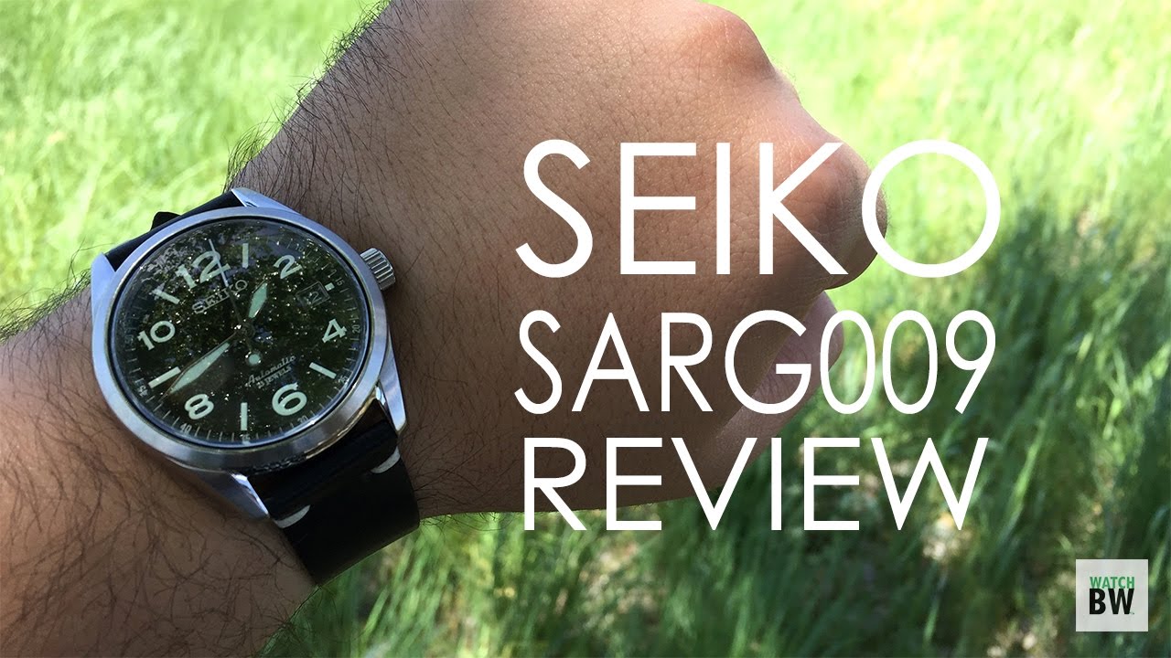 Seiko SARG009 Review - A Field Style Classic - YouTube