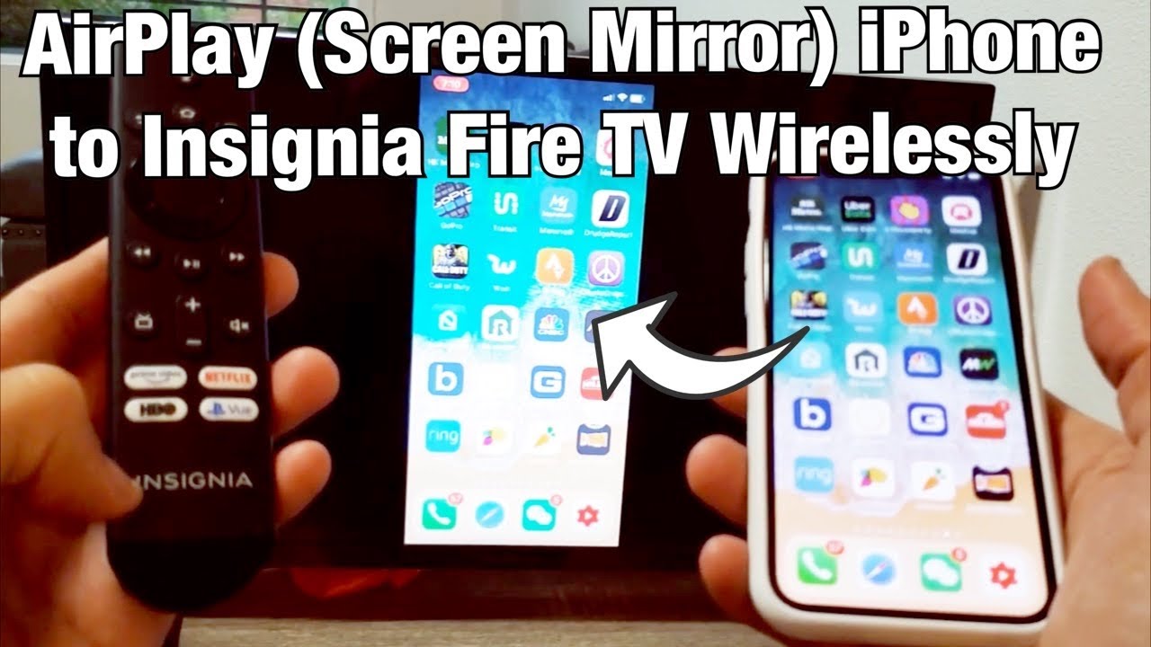 Screen Mirror Airplay Iphone X Xs Xr, How To Screen Mirror Apple Tv Firestick