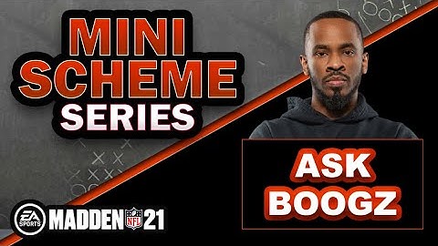 Madden 21 Mini Scheme Series with Boogz