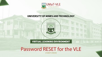 Password Reset for VLE (MOODLE)