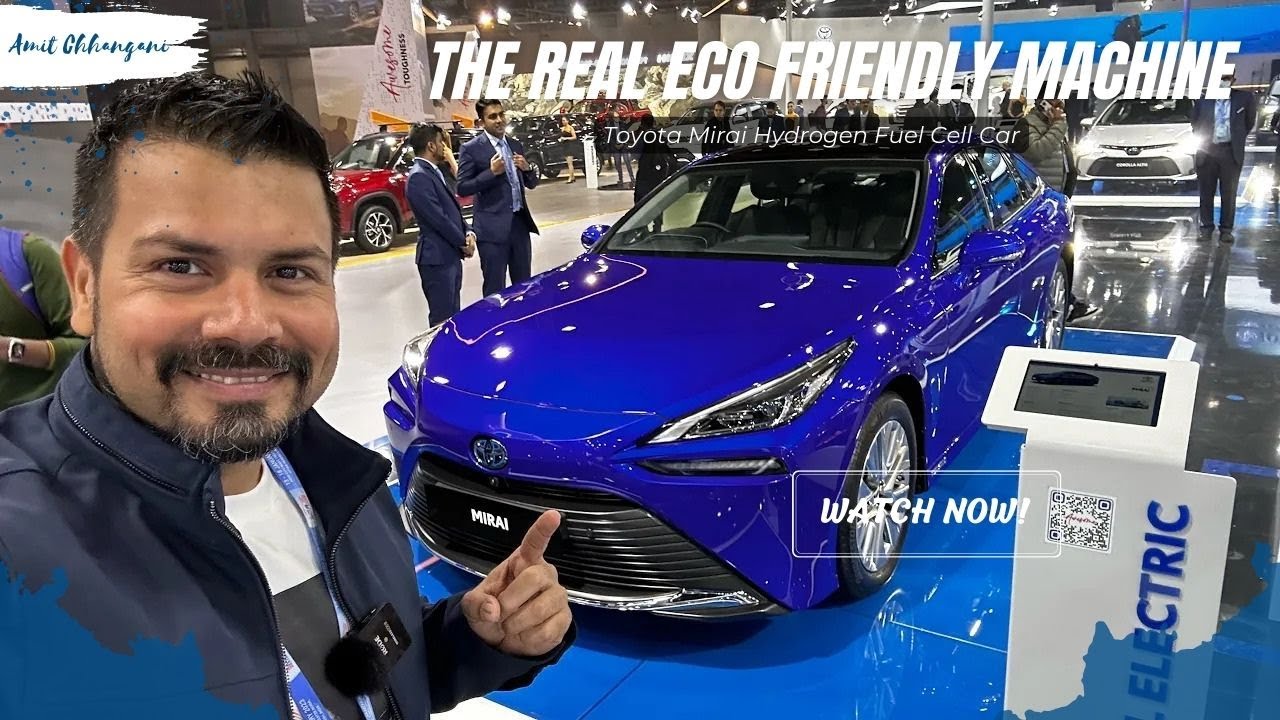 Toyota Mirai Hydrogen Fuel Cell Car The Real Eco Friendly Machine