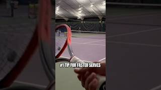 The #1 TIP For Faster Serves  #shorts #tennisserve #tennis