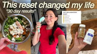 The 30 day anti-inflammatory reset that changed my life (more energy, less PMS)