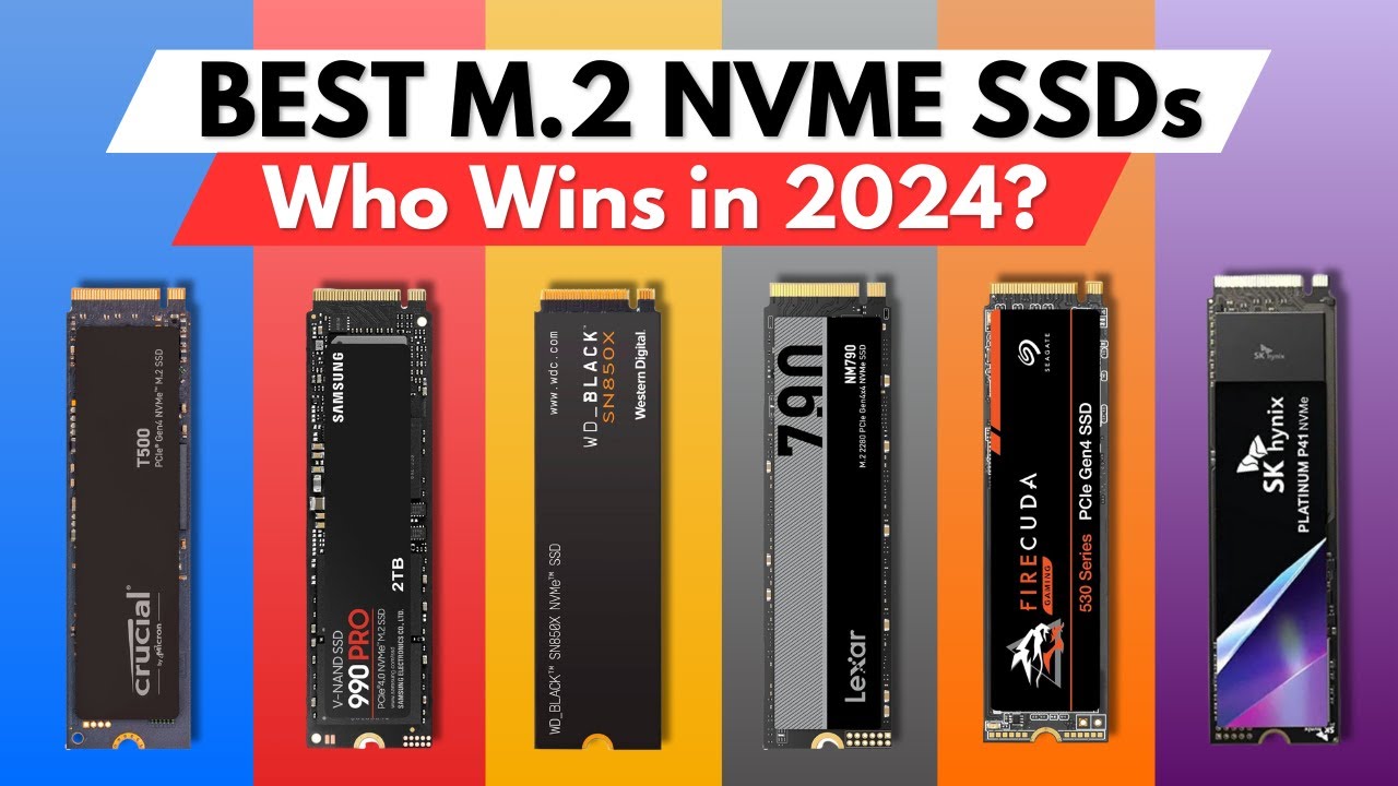 ✓Best M.2 NVMe SSDs For Gaming 2024 