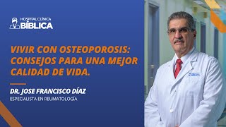 ¿Cómo vivir con osteoporosis?