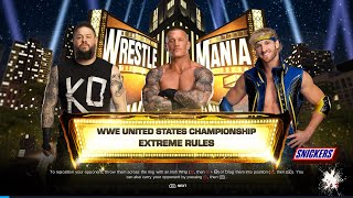 WWE2K24 Kevin Owens vs Randy Orton vs Logan Paul for the United States Championships part 1