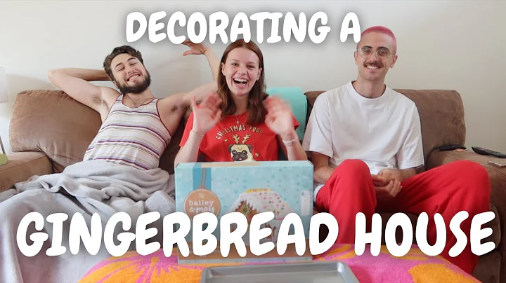 Decorating A Gingerbread House w/ the FAM!!!!