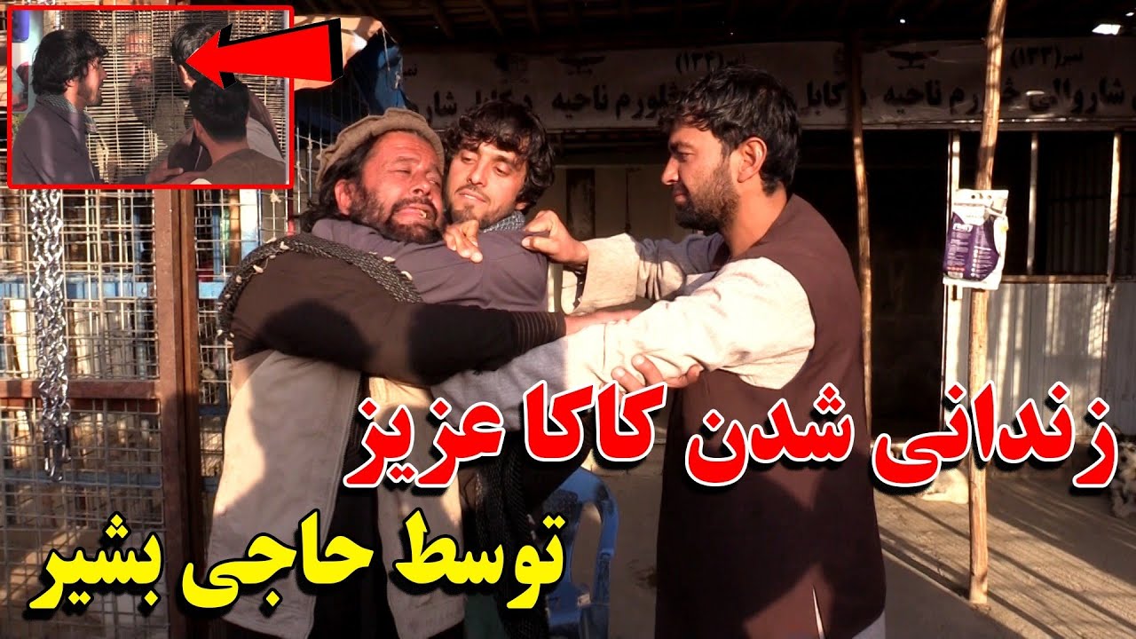 حاجی بشیر گرگ فروش کاکا عزیز را زندانی کرد.