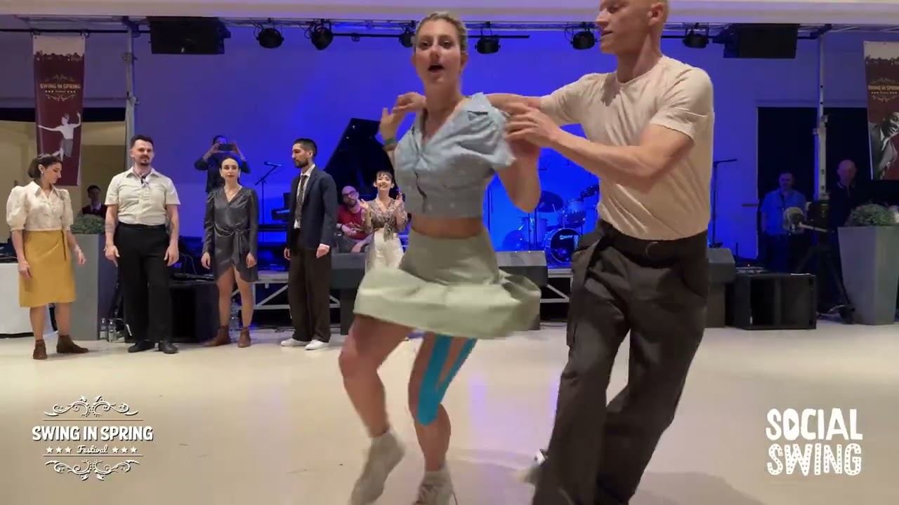 Swing in Spring 2025 - Saturday Night Party - Competition Lindy Hop Cup