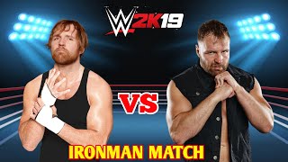 Download lagu Jon Moxley VS Dean Ambrose || 30 Minutes Ironman Match || Com VS Com || WWE 2K19 Gameplay