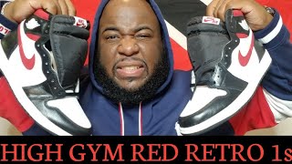 Early In Hand Review High Gym Red Retro 1S