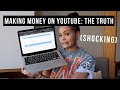 Is Youtube a Good College Side Hustle?? My Youtube Paycheck + Monetization Explained - 2020