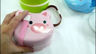 保冷付！アニマルキュートランチボックス