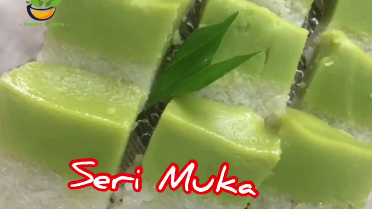 Kuih Seri Muka Tanpa Telur - Kronis l