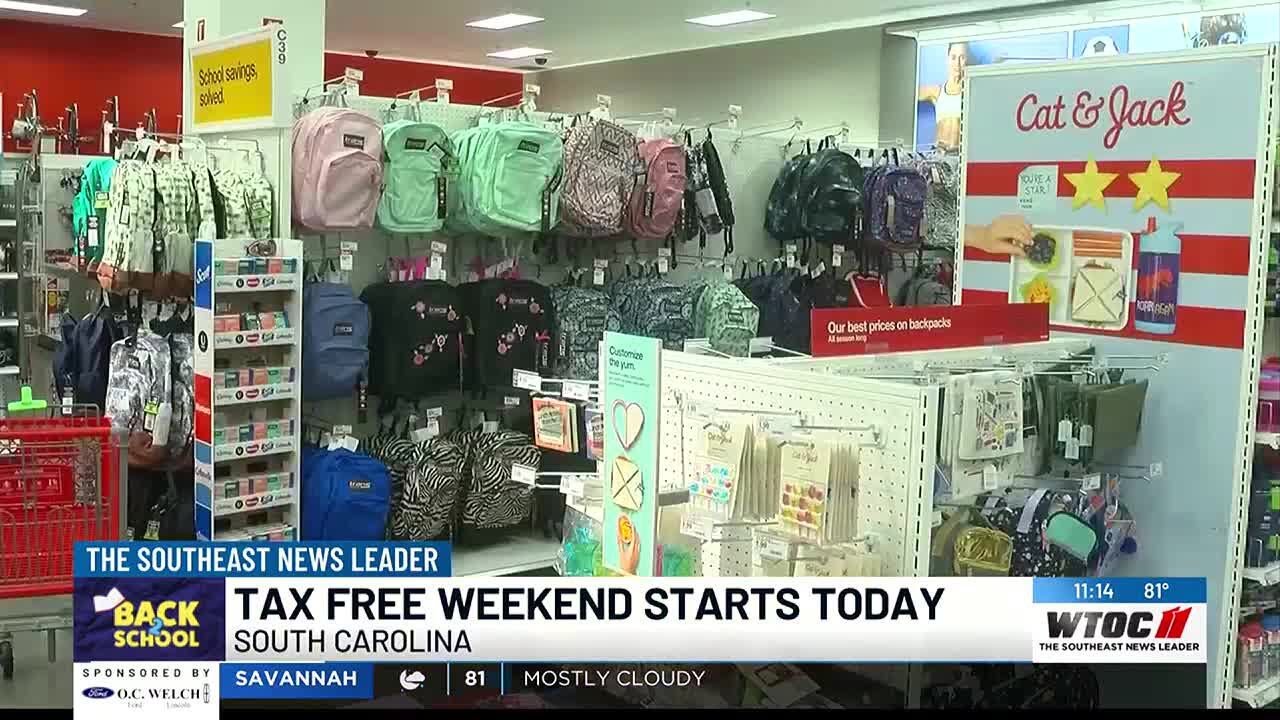 SC tax free weekend - YouTube