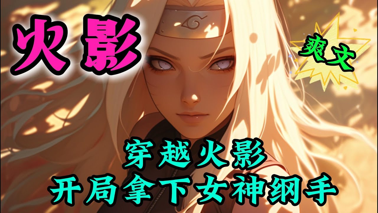 ✨完结文✨必看《火影：穿越火影，开局拿下女神纲手》【穿越+火影+系统+杀伐果断】  #火影忍者 #有声漫画 #推文 #热血 #穿越