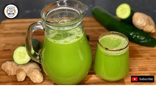 Lose Belly Fat In 5 Days With Cucumber || Fat Cutter Green Juice Drink || Recipe for Weight Loss