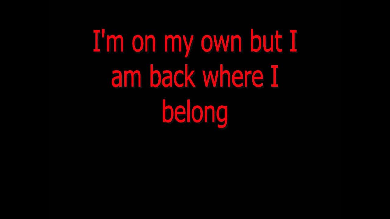 Back when i was broken