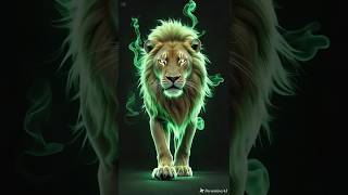 π₯ Neon Lion Animation 4K | Glowing Green Energy Beast π₯ Neon Lion Animation 4K | Glowing Green Energy Beast