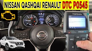 Nissan Qashqai Errore P0545 Exhaust Gas Temperature Sensor Circuit Low Bank Sensor 1.5 k9k -Lambda 2