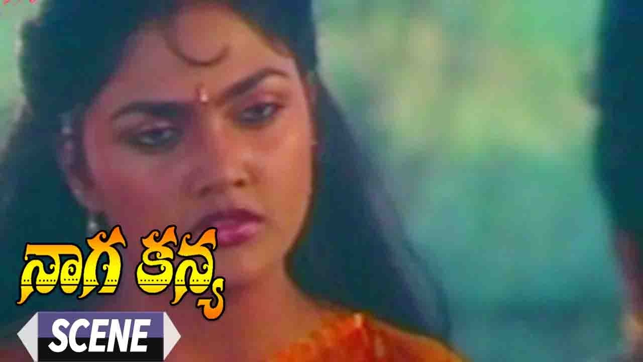 Nirosha Best Scene || Nagakanya Telugu Movie || Suresh, Nirosha