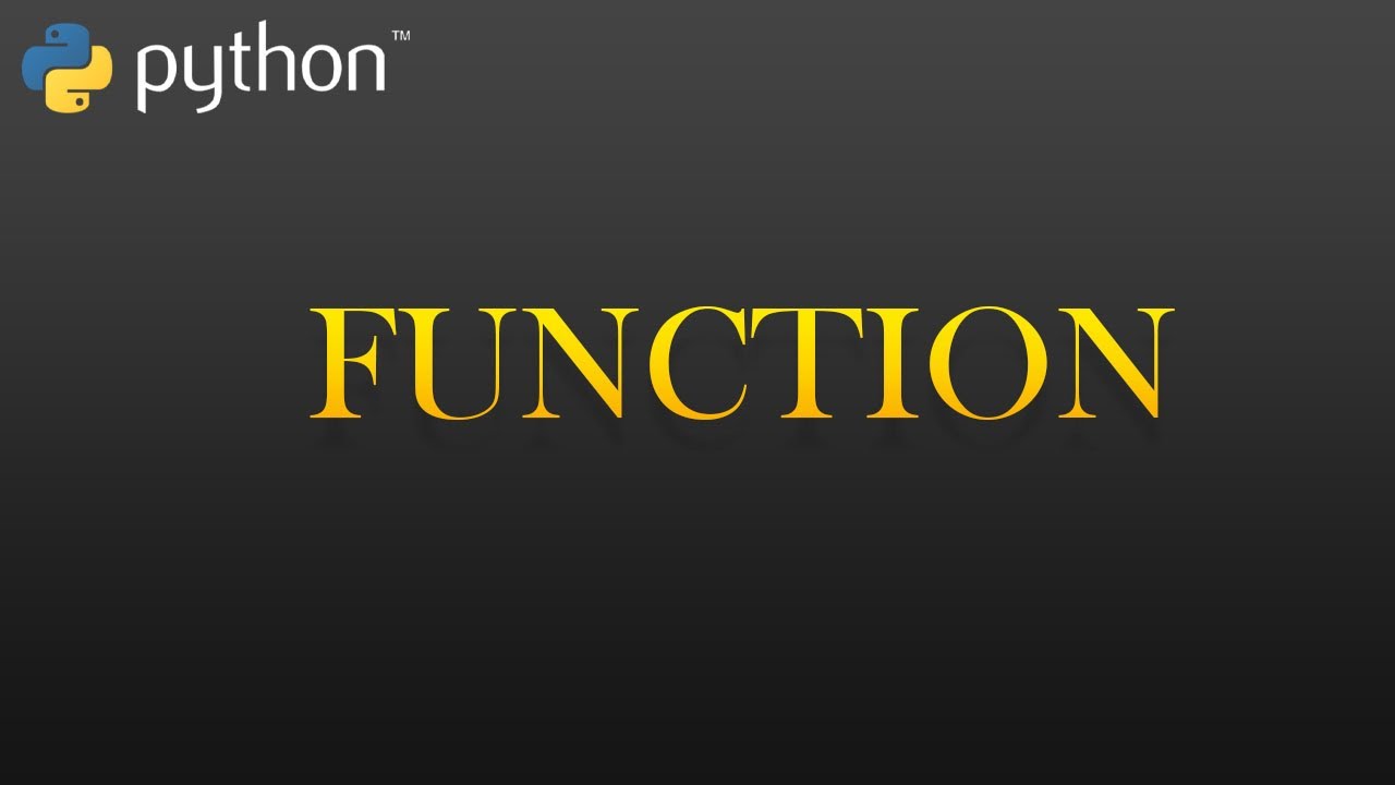 27 - Function | Python Full Course For Beginners - YouTube