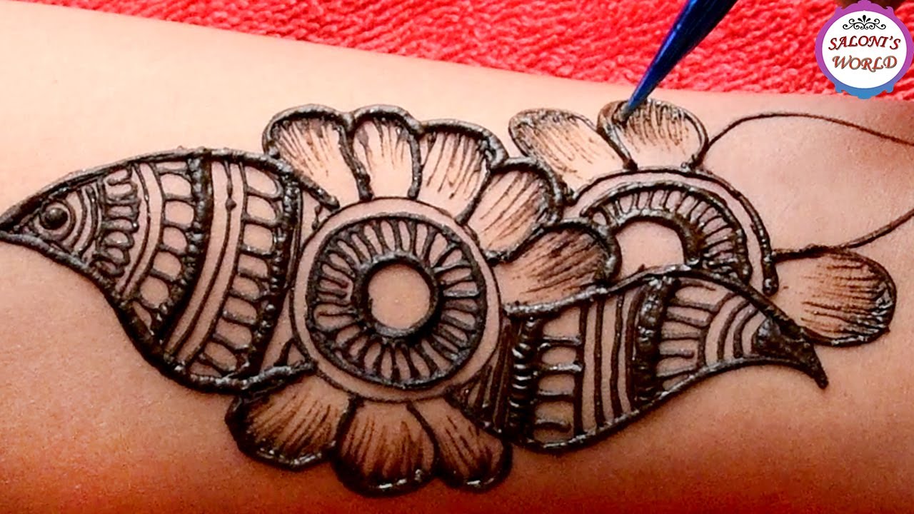 Rakhi Special Beautiful Arabic Mehndi Design | Latest Henna Mehndi ...