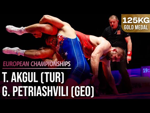 Geno PETRIASHVILI (GEO) vs. Taha AKGUL (TUR) | 2024 European Championships | Gold Medal | FS 125Kg