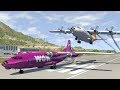 Airplane Crashes #14 - BeamNG DRIVE | SmashChan