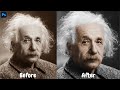 How To Colorize Black and White Portrait in Adobe Photoshop
