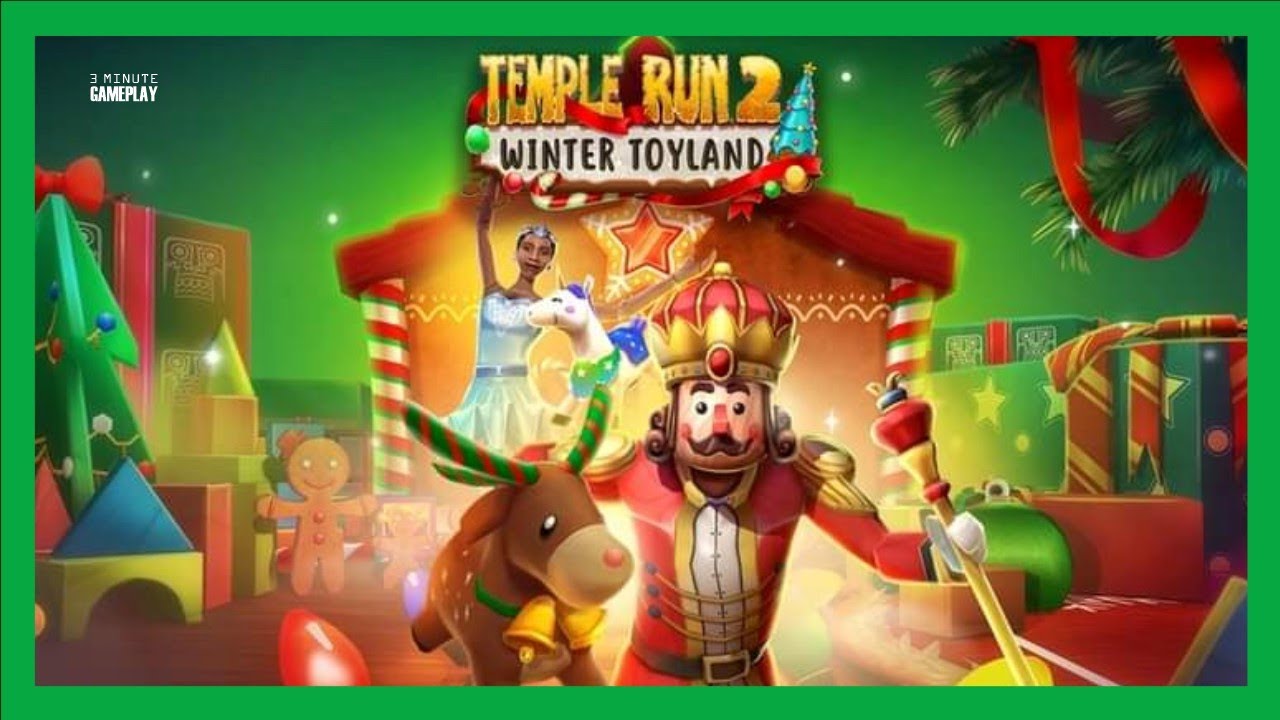 Temple Run - Enjoy Winter Toyland while it lasts!🎄🎁 Let's run! 🏃‍♂️🏃‍♀️