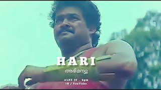 Abhimanyu Bgm Hari Mohanlal M Fight Scene Lee Jo Bgm