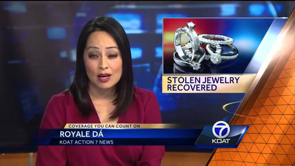 Stolen jewelry recovered YouTube