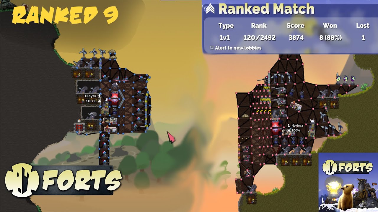 Forts ranked №9 - YouTube