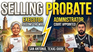 How to Sell a House in Probate: Executor vs Administrator (San Antonio Texas Guide)