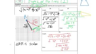 5.10 Proving Triangles on the coordinate plane Wealth