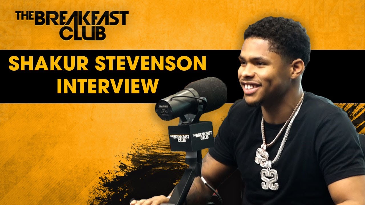 Shakur Stevenson Talks Devin Haney, Ryan vs. Tank Fight, Relationship With J. Prince +More