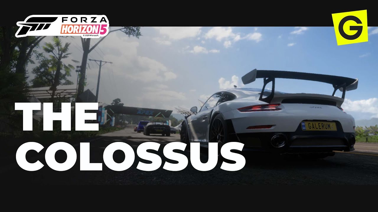 Forza Horizon 5 - The Colossus Race - YouTube