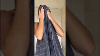 shower routine #haircare #healthyhair #drybrush