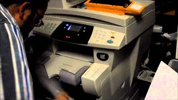Xerox C2424 printer problem short version